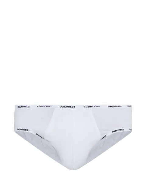 DSQUARED2 logo-print briefs