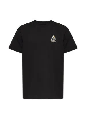 Moncler logo-patch T-shirt | Black | FARFETCH
