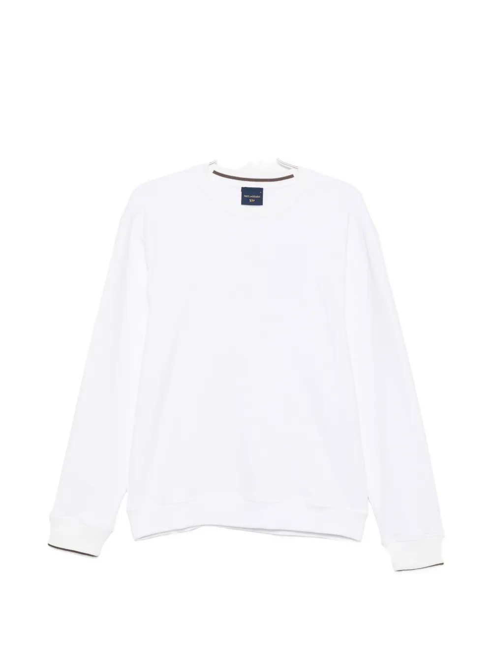 Paul & Shark logo-embroidered sweatshirt - Bianco