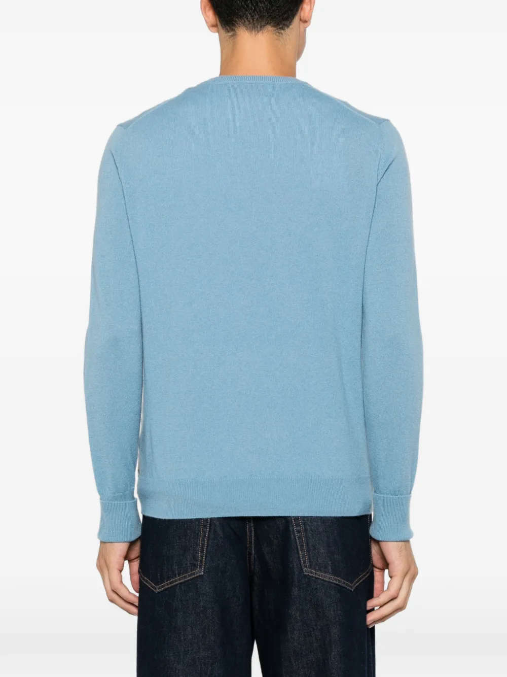 Ballantyne Trui met ronde hals Blauw