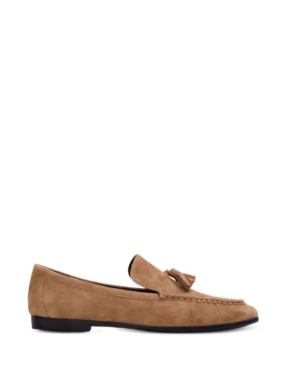 BLACK SUEDE STUDIO Finn tassel loafers - Toni neutri