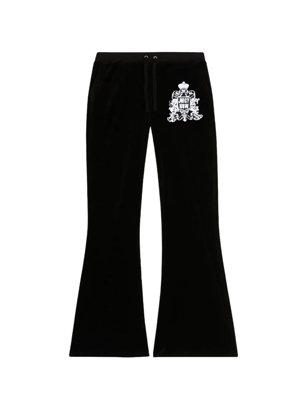 Juicy Couture logo-embroidered track pants - Schwarz