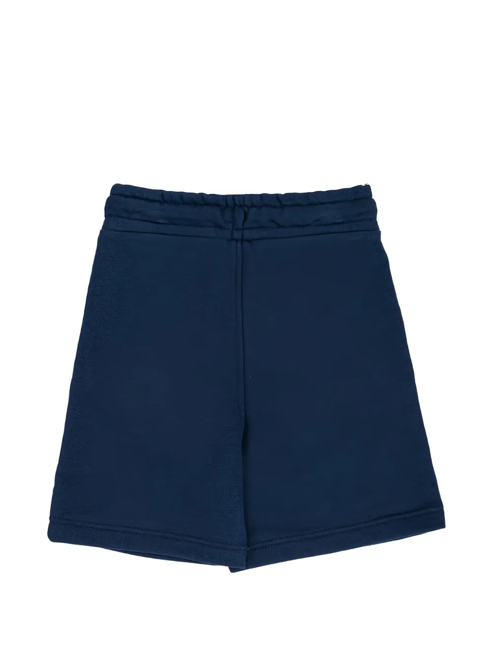 BOSS Kidswear Shorts met trekkoord en logopatch Blauw