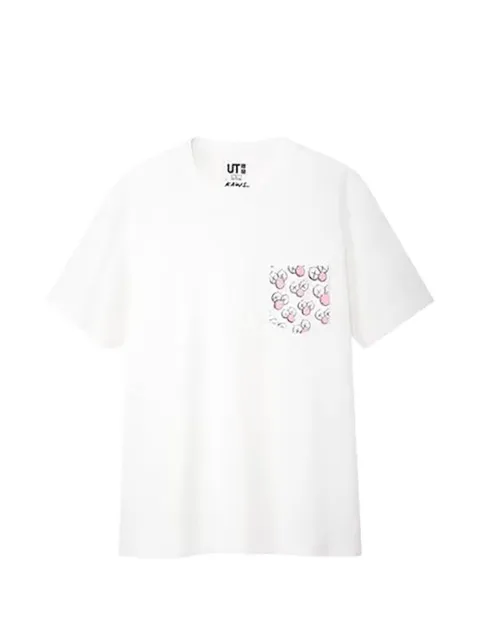 KAWS x Uniqlo BFF print pocket T-shirt