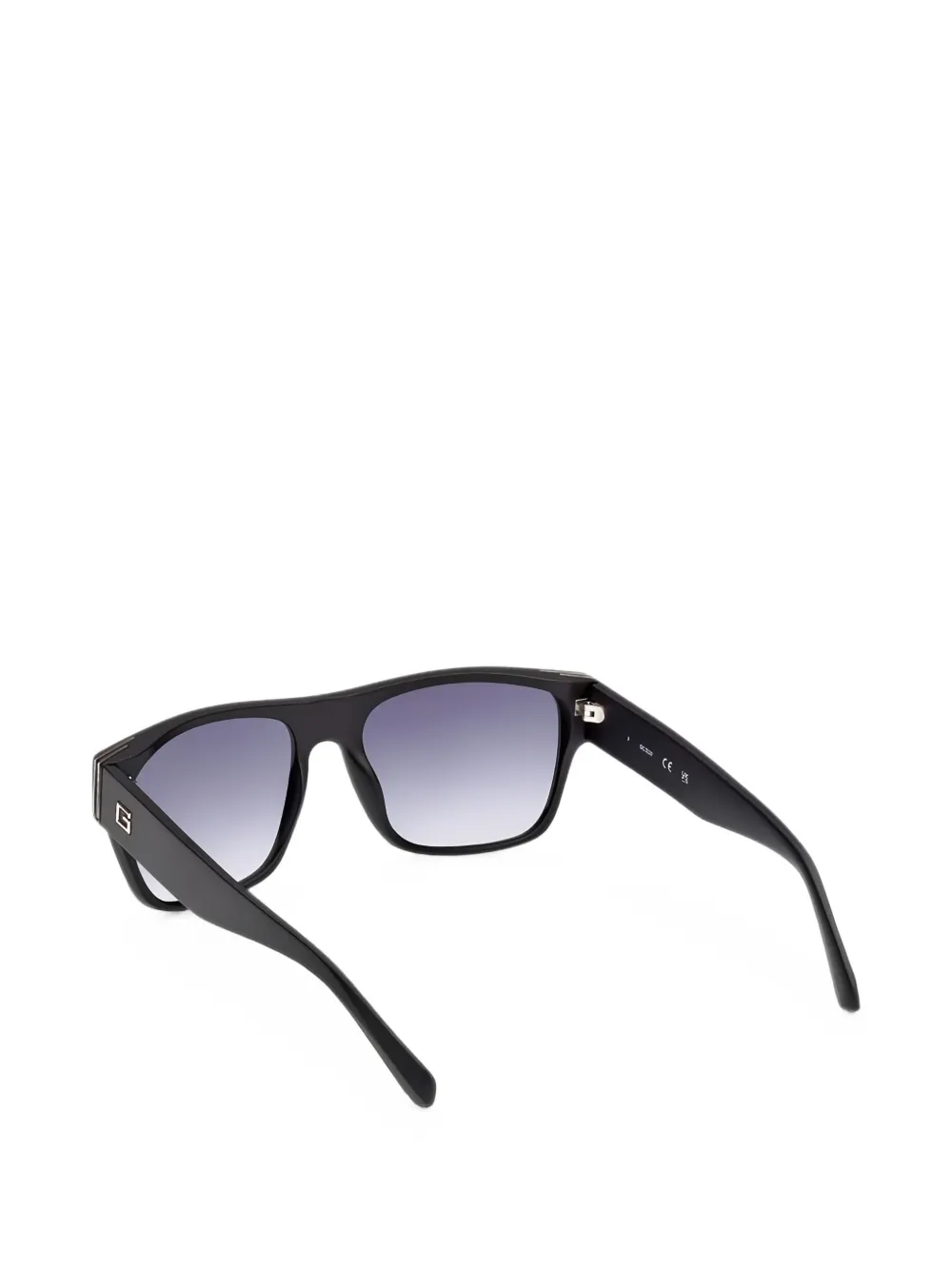 GUESS USA gradient-lens square-frame sunglasses Zwart