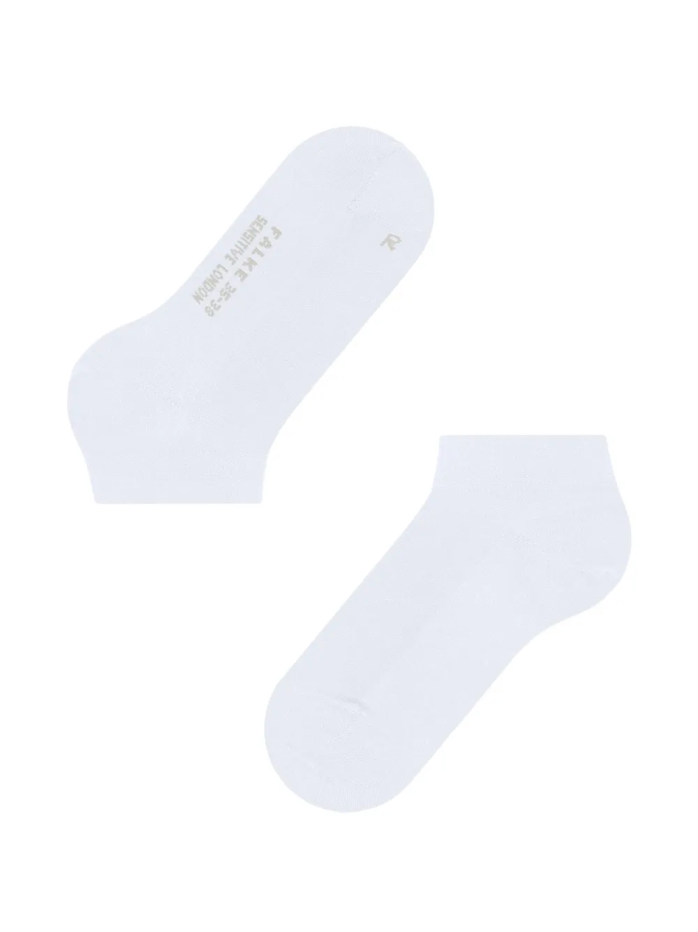 Falke Sensitive London enkelsokken Wit