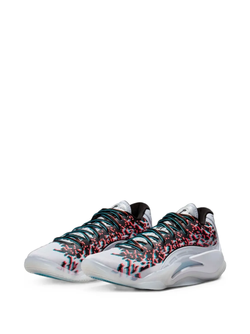Jordan Kids Zion 3 graphic-print sneakers Grijs