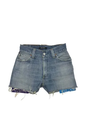 Maison MIHARA YASUHIRO プリント デニムショーツ | ブルー | FARFETCH JP