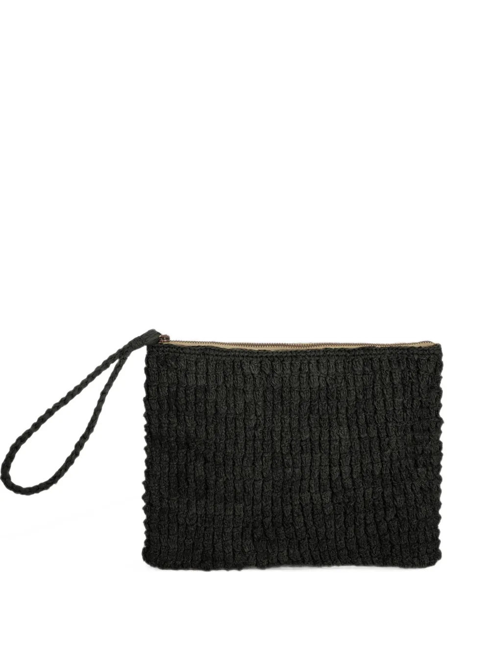 IBELIV Gewebte Club Clutch - Schwarz