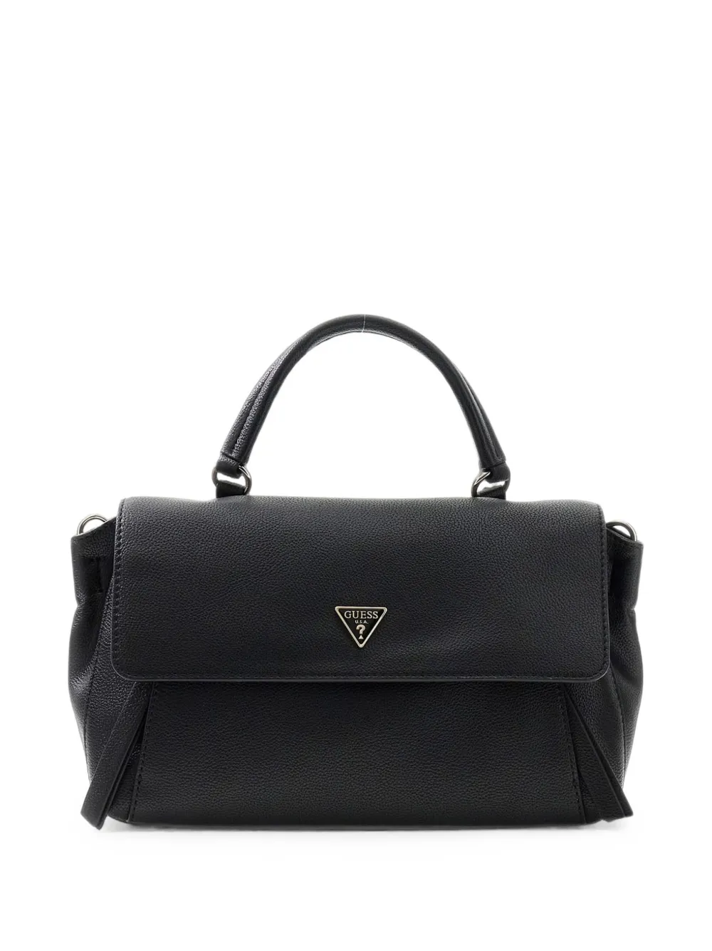 GUESS USA Devon grained tote bag - Nero
