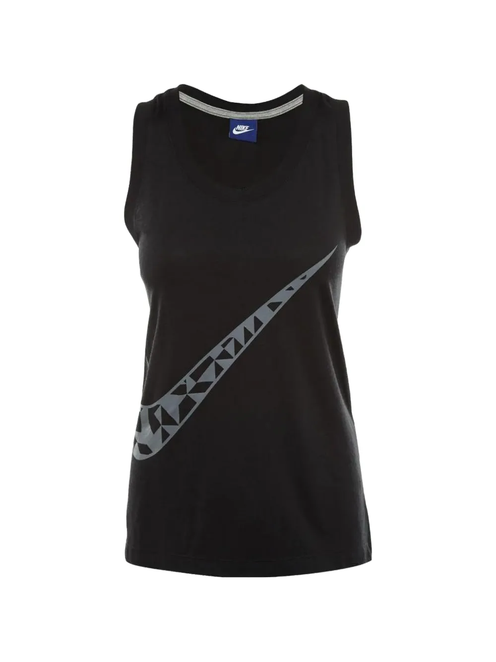 Nike Swoosh-print tank top - Nero