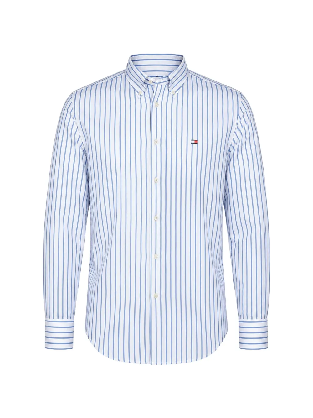 Tommy Hilfiger Camicia Performance a righe - Bianco