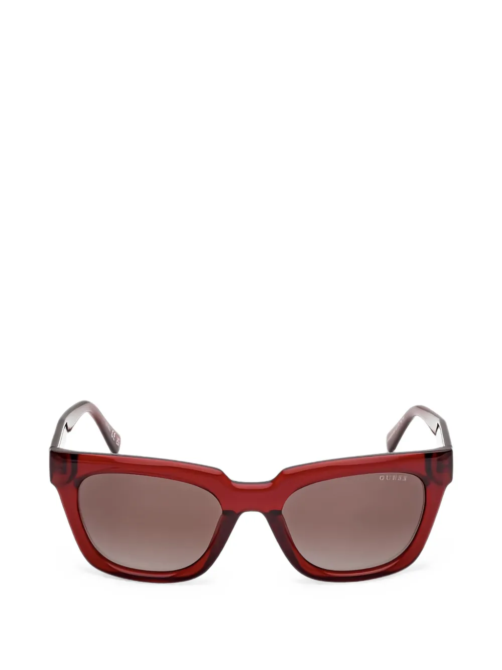 GUESS USA square-frame sunglasses - Rosso