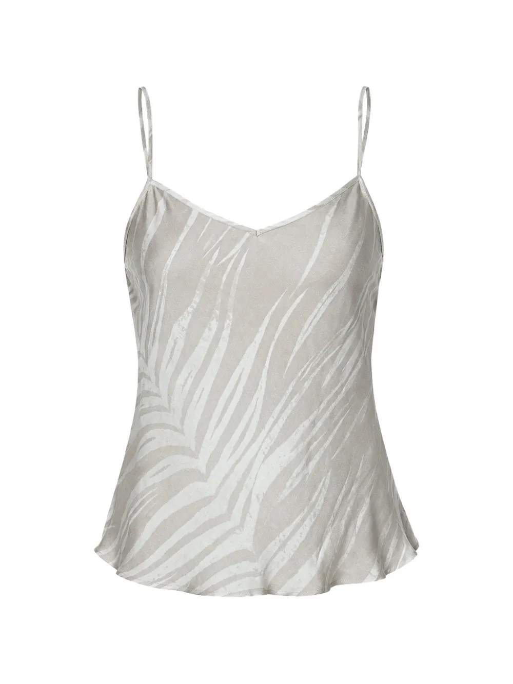 Just Cavalli tiger-print spaghetti-strap camisole - Toni neutri