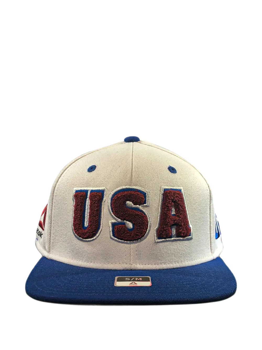 Reebok UFC USA Flexfit cap - Bianco
