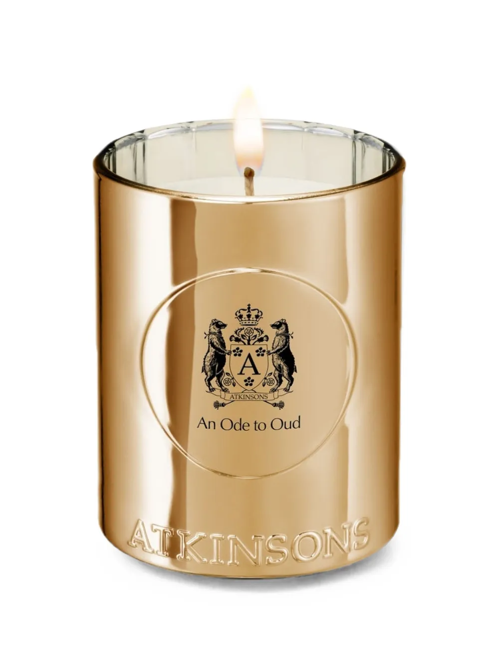 ATKINSONS Amber Glory scented candle - Gold