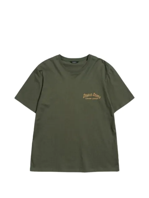 Tee Library tiger-print T-shirt