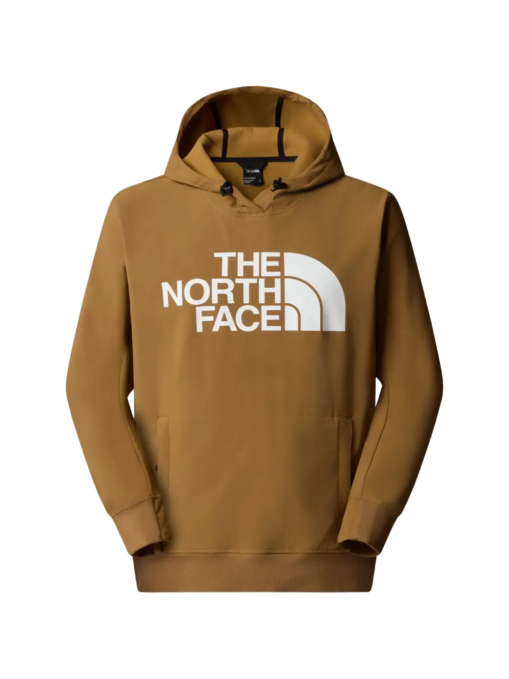 The North Face Tekno logo-print hoodie - Marrone