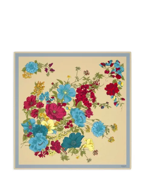 Weekend Max Mara floral-print silk scarf