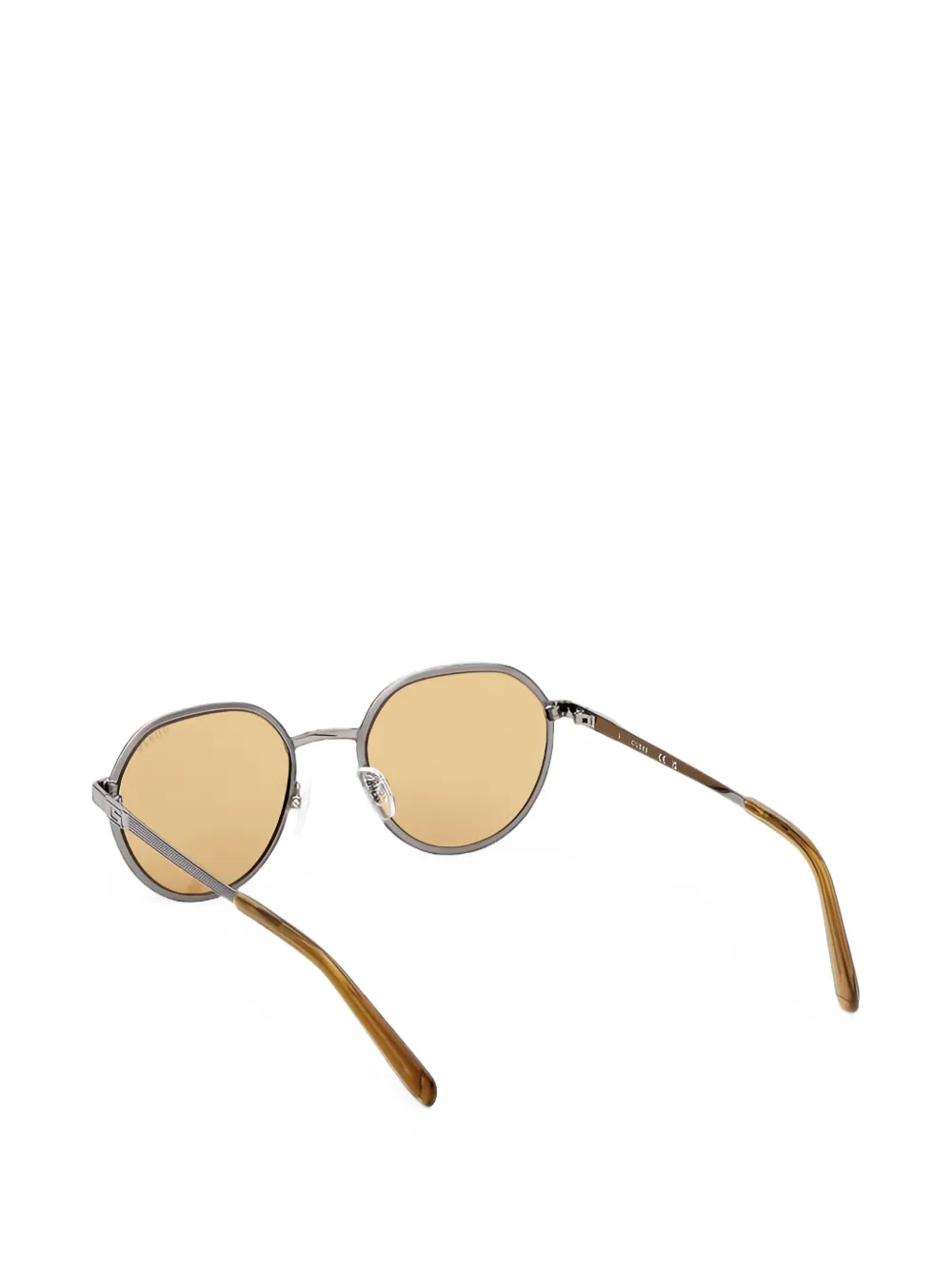 GUESS EYEWEAR Zonnebril met geometrisch montuur Grijs