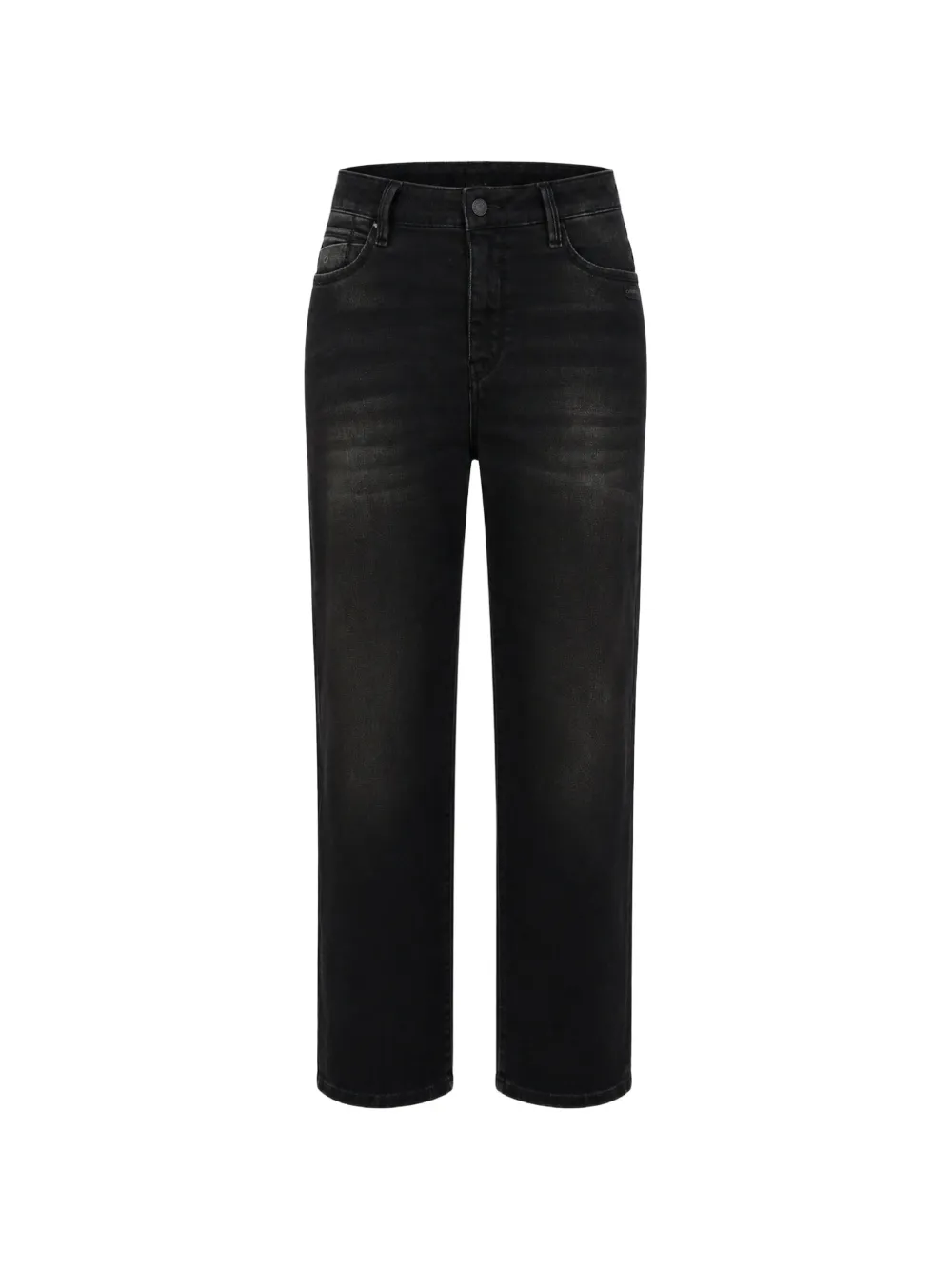 GANG faded straight-leg jeans - Schwarz