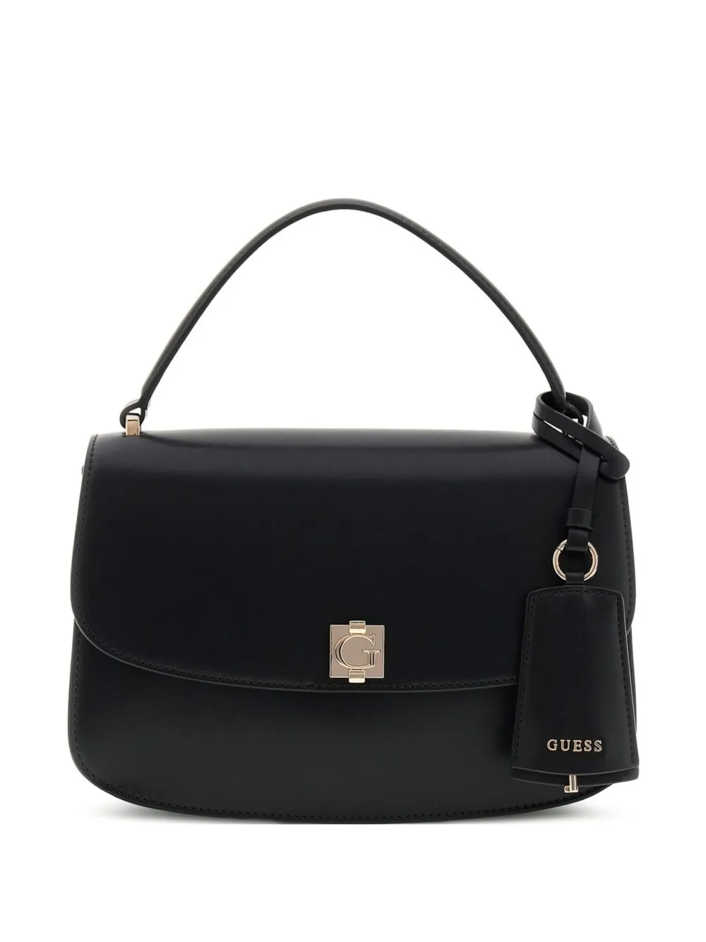 GUESS USA Amorette grained shoulder bag - Nero