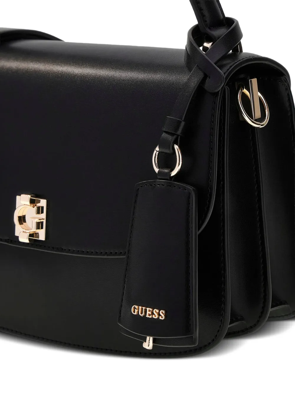 GUESS USA Amorette bewerkte schoudertas Zwart