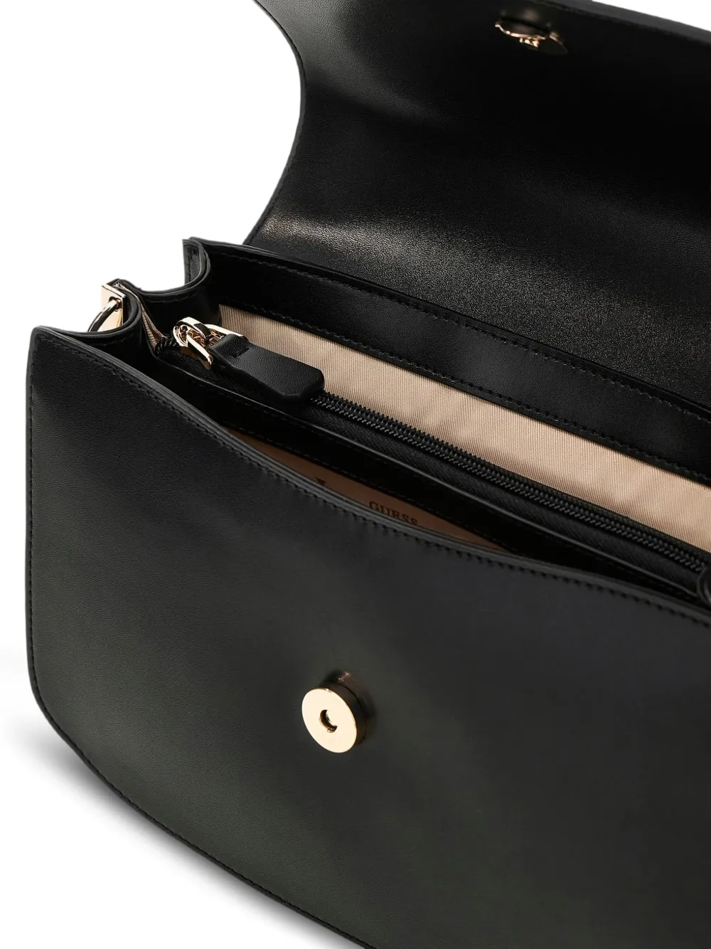 GUESS USA Amorette bewerkte schoudertas Zwart