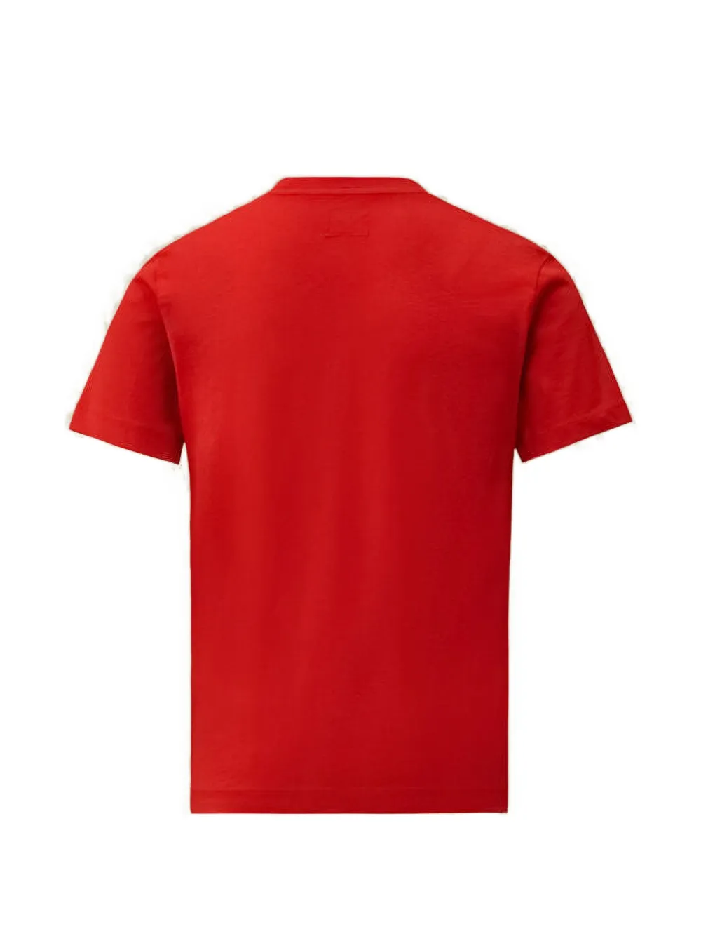 C.P. Company Kids T-shirt met logoprint Rood