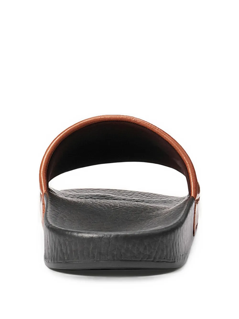 Polo Ralph Lauren logo-embossed leather slides Bruin