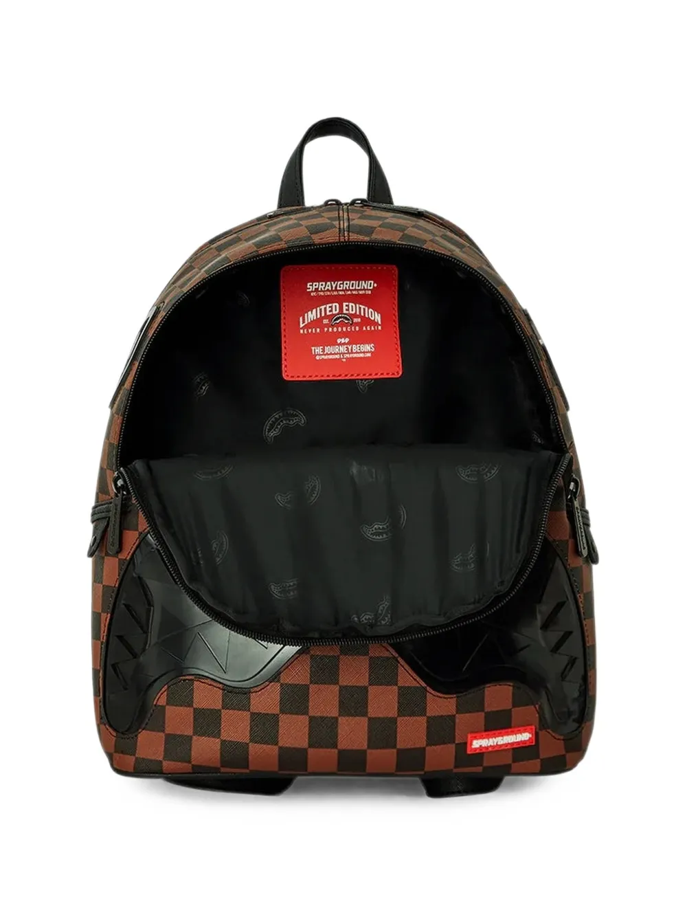 Sprayground Sharks In Paris rugzak Bruin