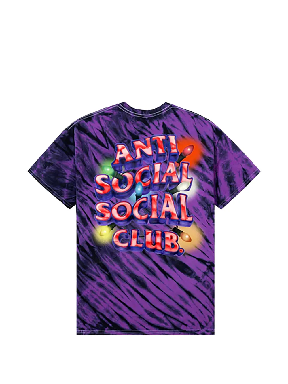 Anti Social Social Club T-shirt con stampa grafica - Viola