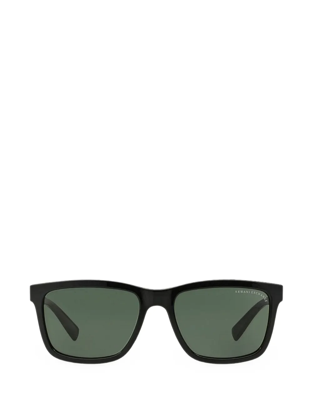 Armani Exchange 스퀘어 프레임 선글라스 | 블랙 | Image 1
