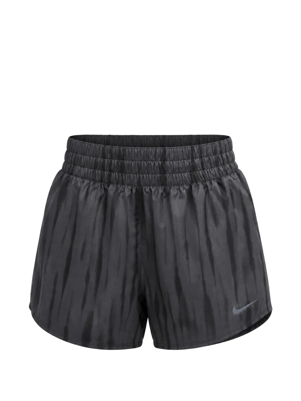 Nike Dri-FIT One high-waisted printed shorts - Grigio