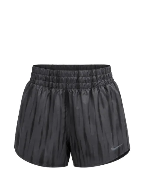 Nike Dri-FIT One high-waisted printed shorts