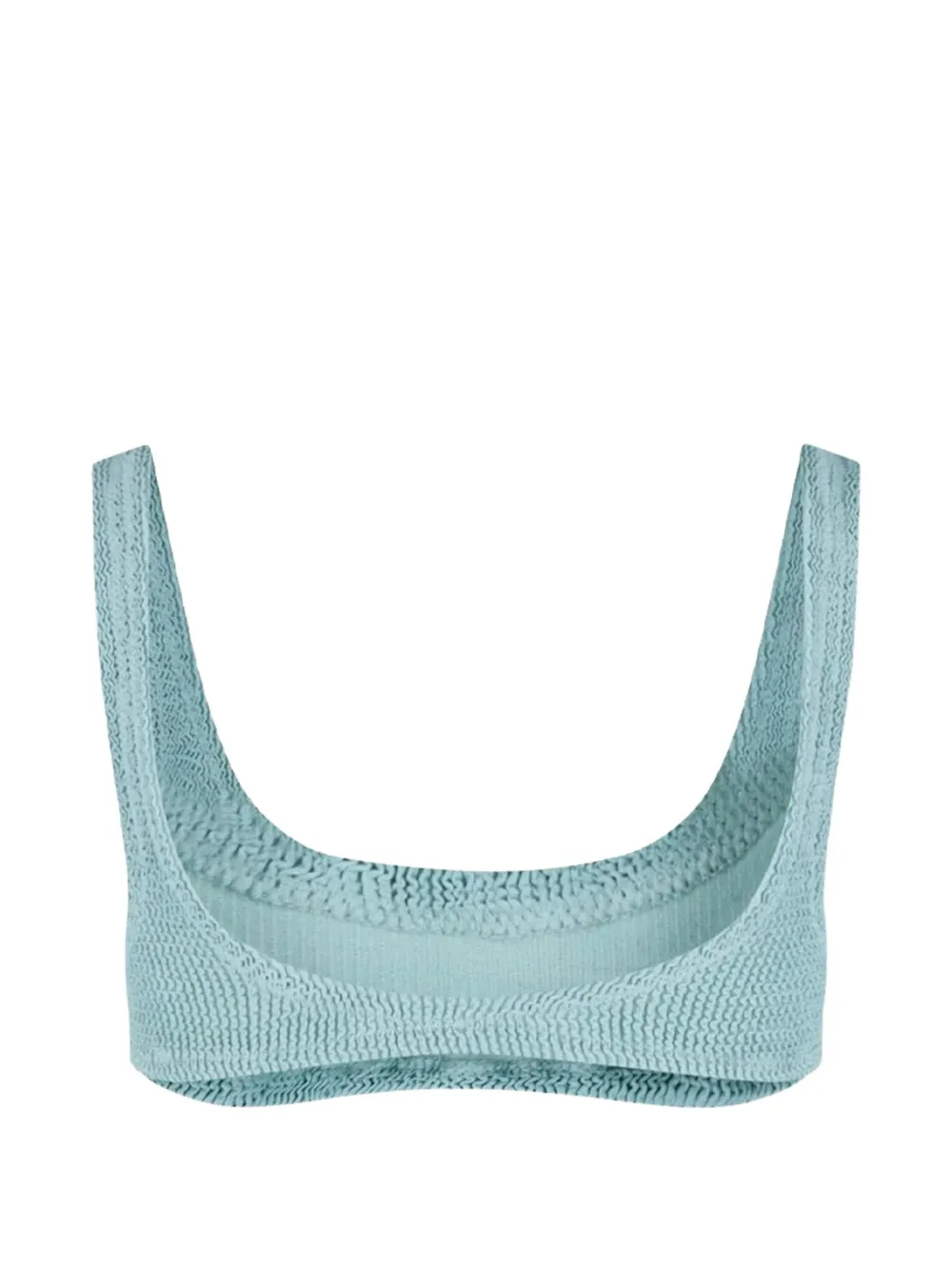 MC2 Saint Barth Bikinitop met gekreukt effect Blauw