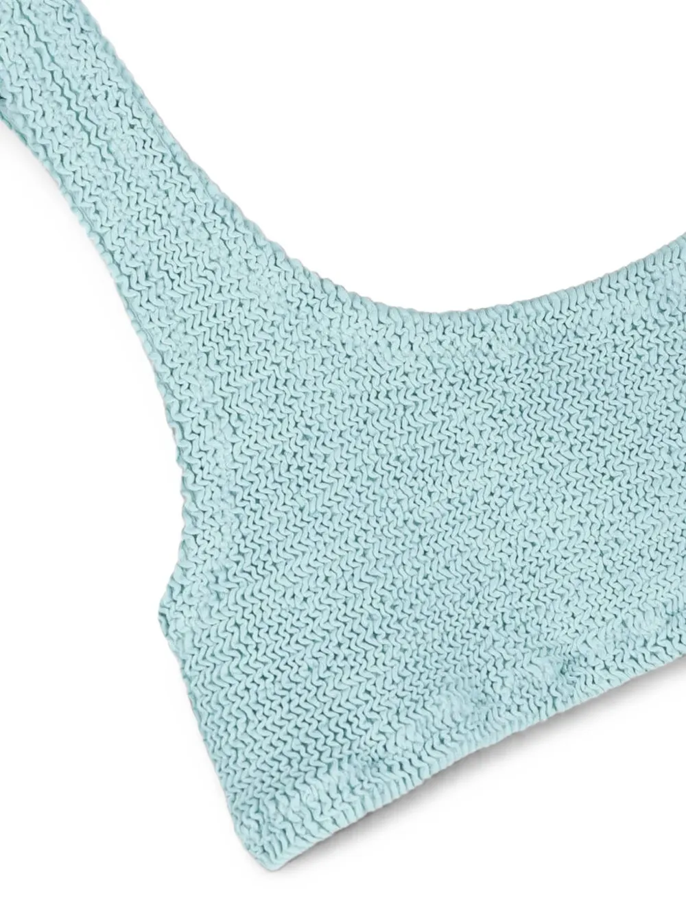 MC2 Saint Barth Bikinitop met gekreukt effect Blauw