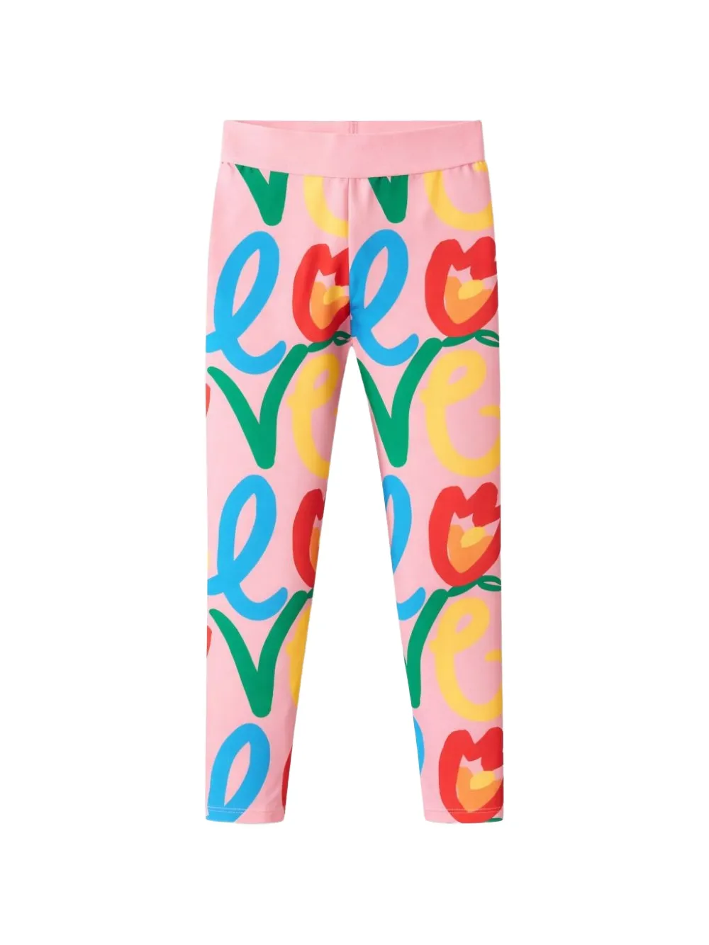 Stella McCartney Kids Leggings mit grafischem Print - Rosa