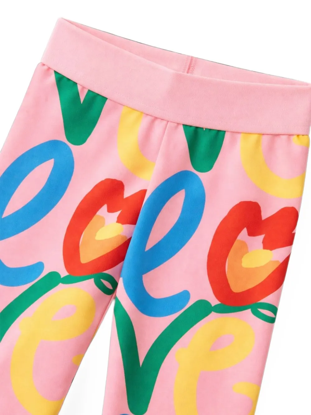 Stella McCartney Kids Legging met print Roze