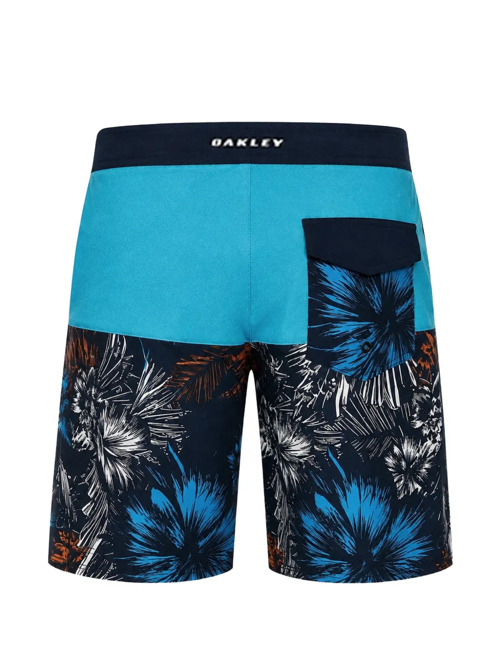 Oakley Meat Slab zwembroek met bloemenprint Blauw