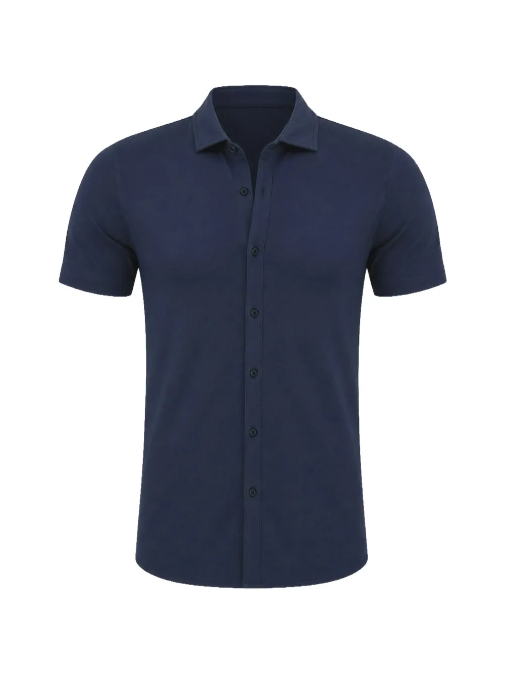 PATRICK ASSARAF short-sleeve button-down shirt - Blau