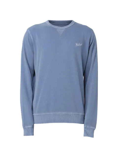 Woolrich logo-embroidered crew-neck sweater