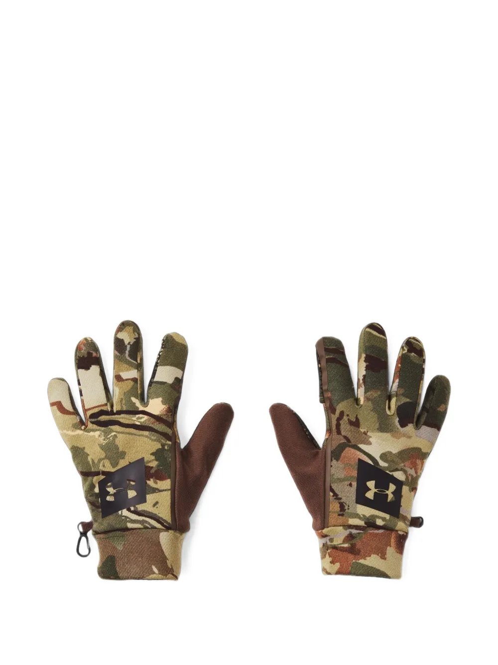 Under Armour Realtree Edge camouflage-print gloves - Verde