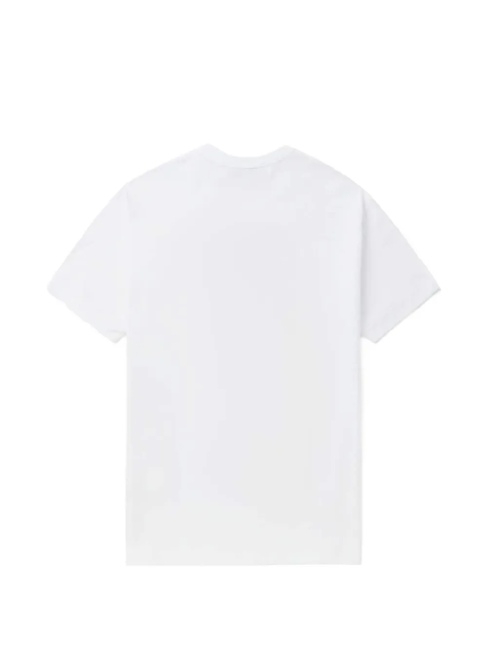 Comme Des Garçons heart-patch T-shirt Wit