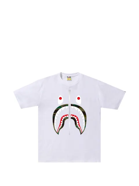 A BATHING APE® Shark-print T-shirt