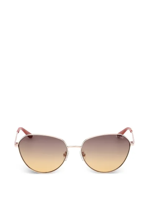 GUESS EYEWEAR gradient-lens geometric-frame sunglasses