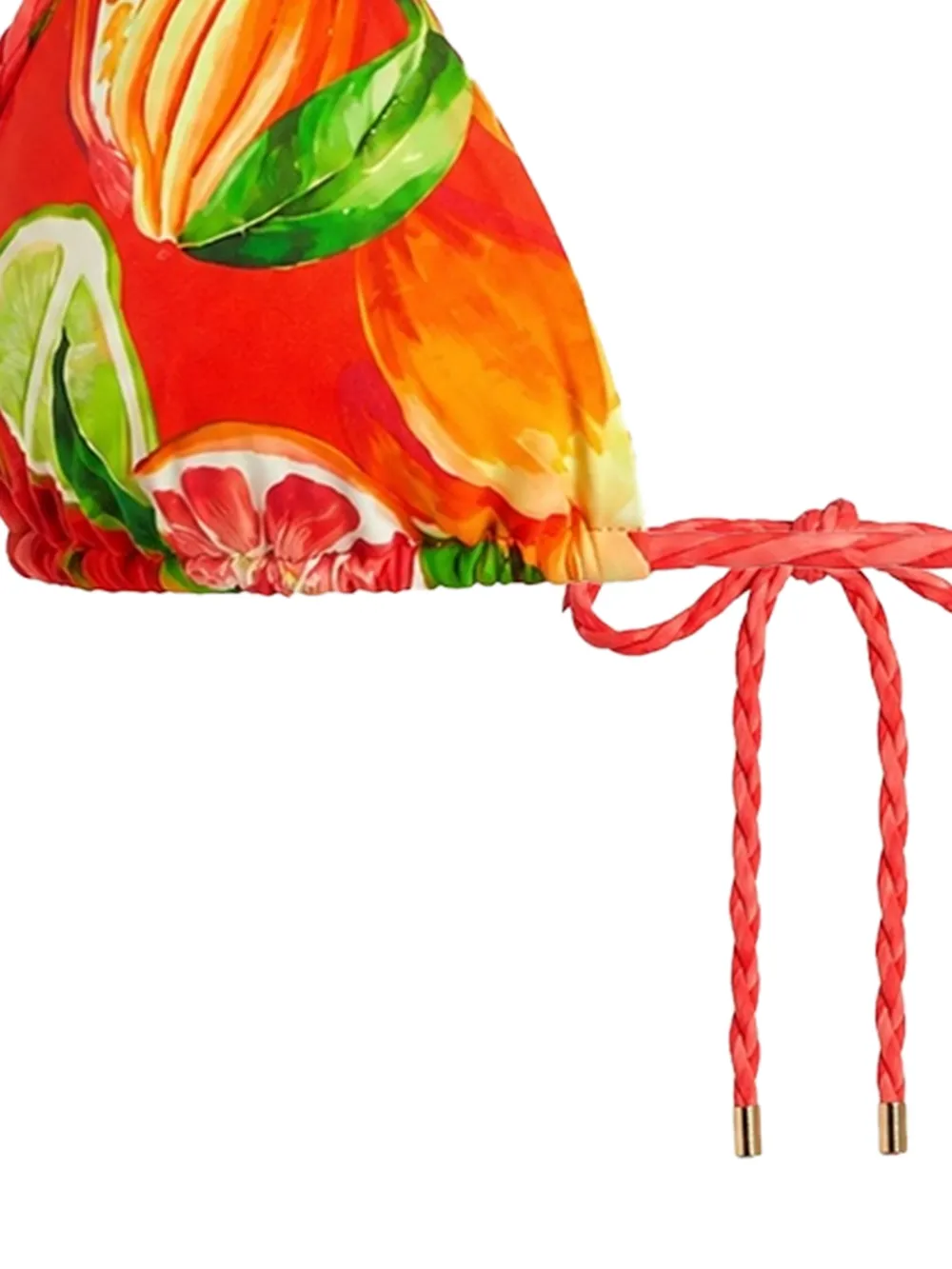 FARM Rio Triangel bikinitop met touwdetail Oranje