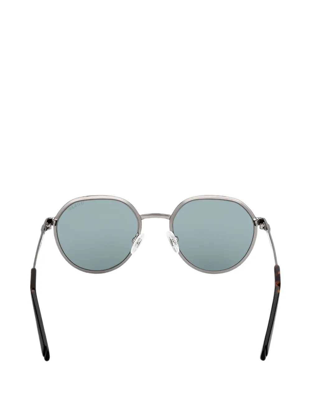 GUESS EYEWEAR Zonnebril met geometrisch montuur Grijs
