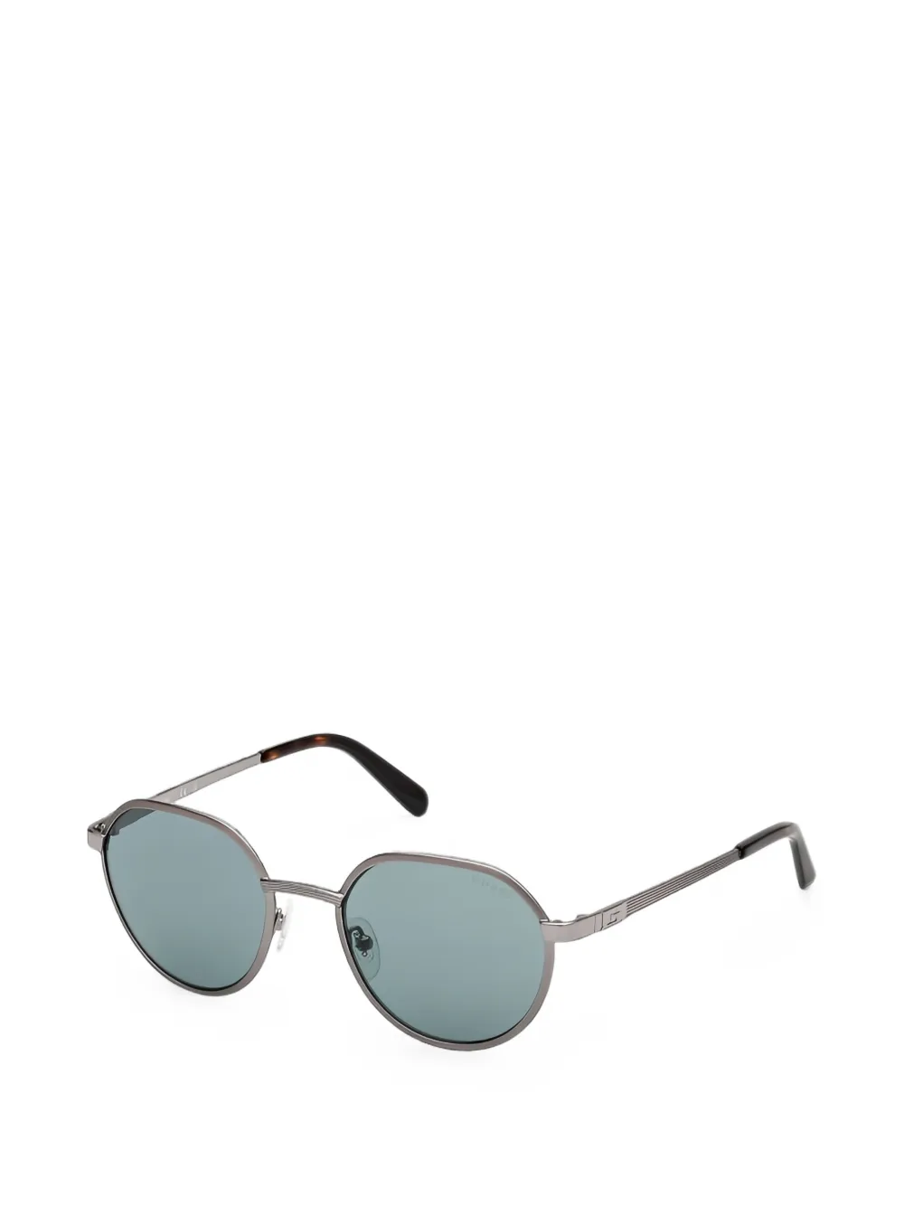 GUESS EYEWEAR Zonnebril met geometrisch montuur Grijs