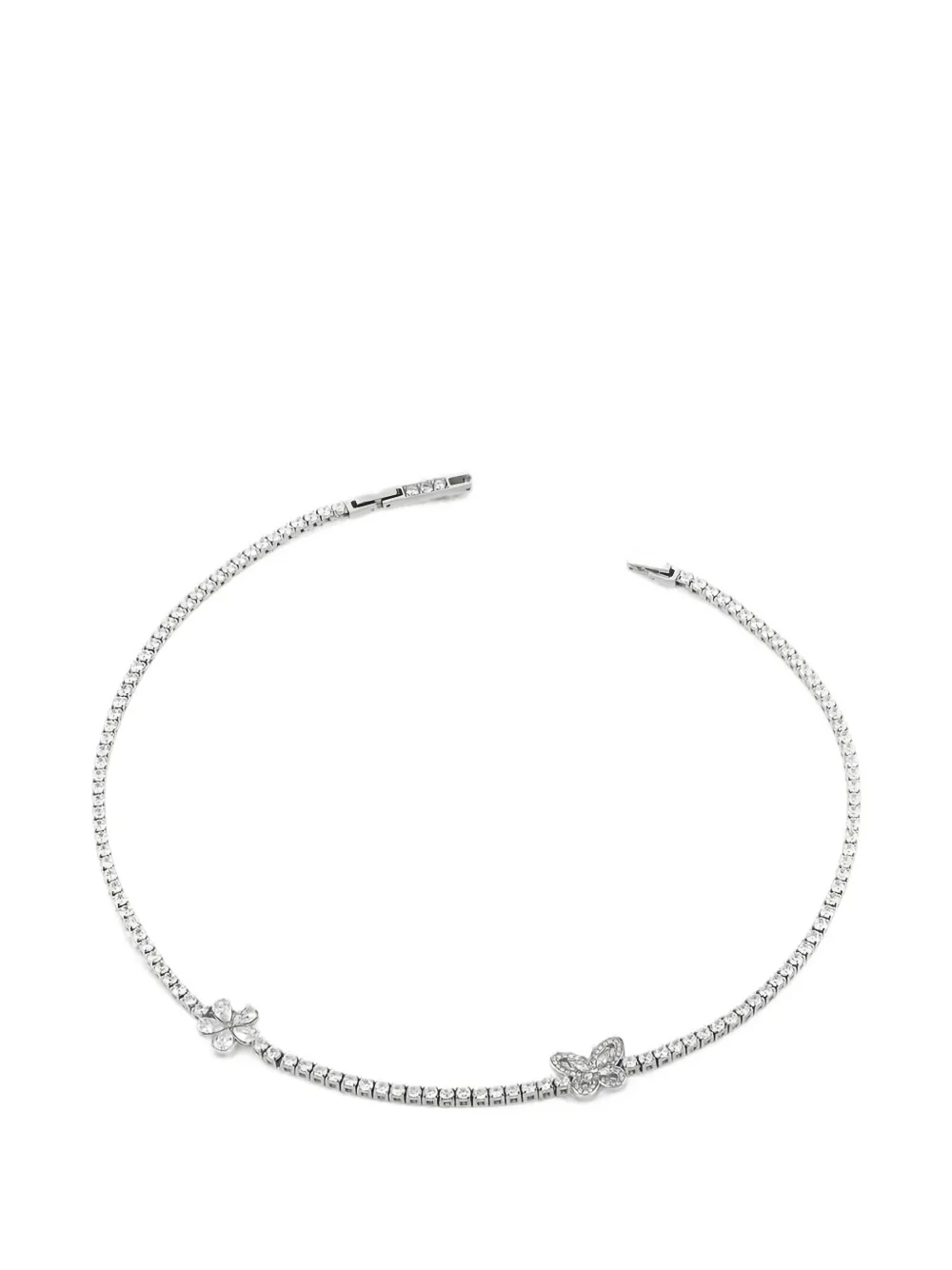 GUESS USA Lily tennis-chain necklace · OS